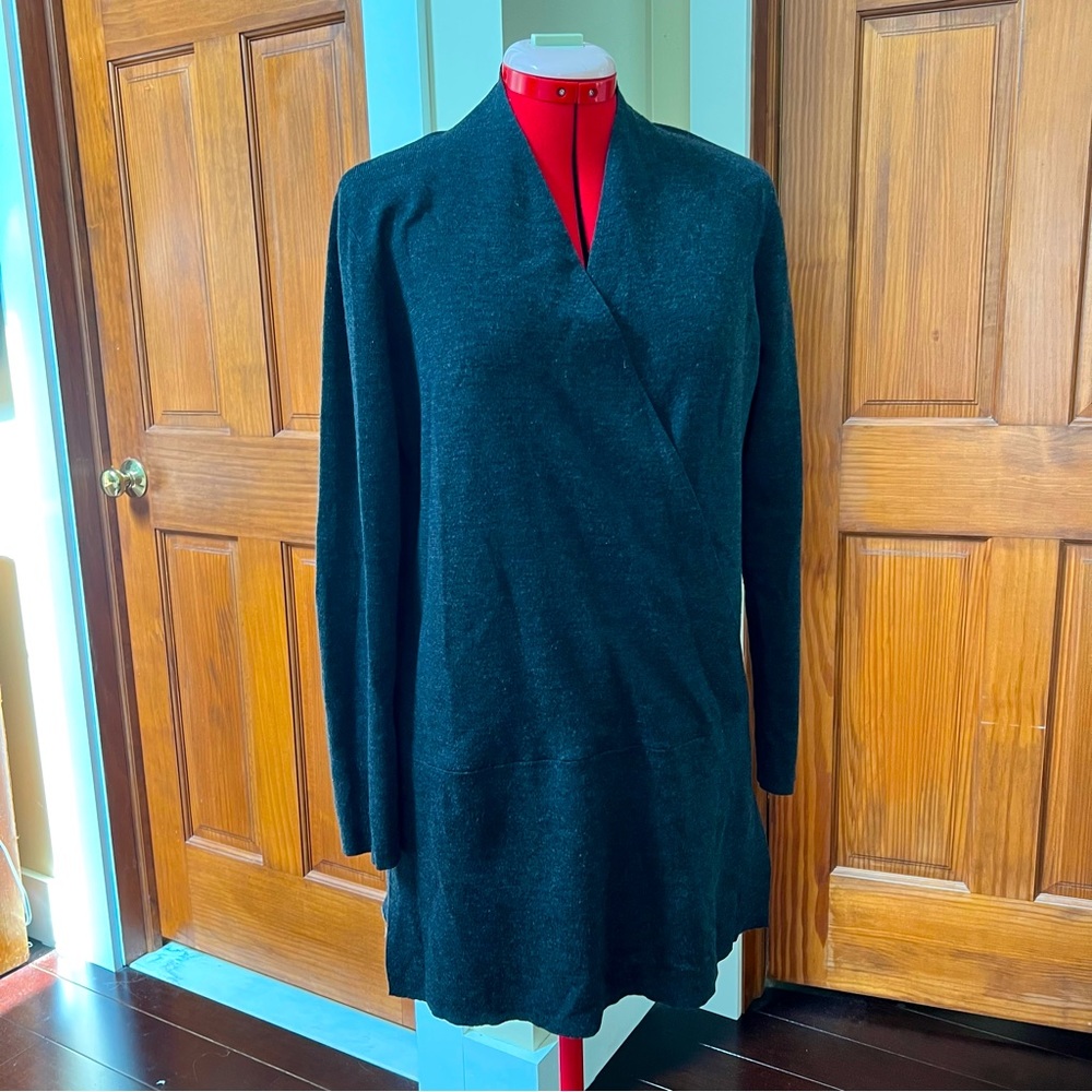 Eileen Fisher merino tunic sweater, PL